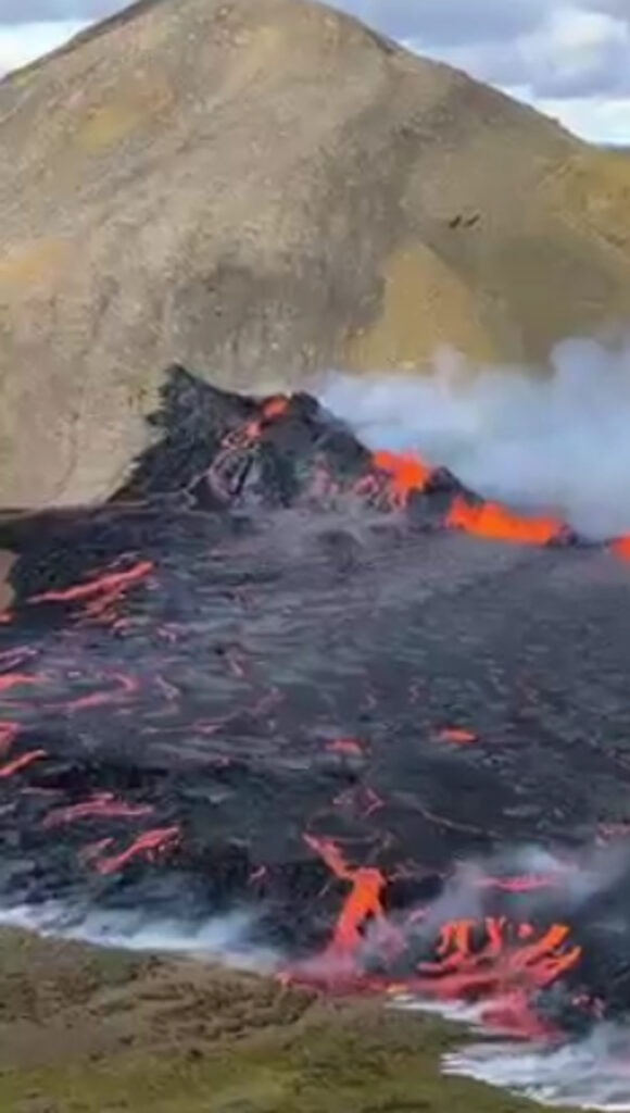 volcans en Islande