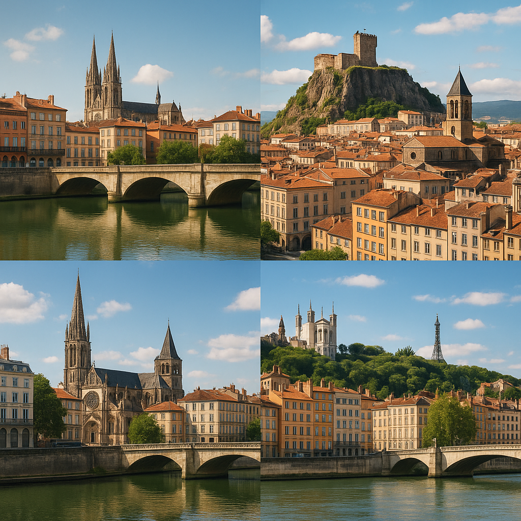 Villes françaises en B