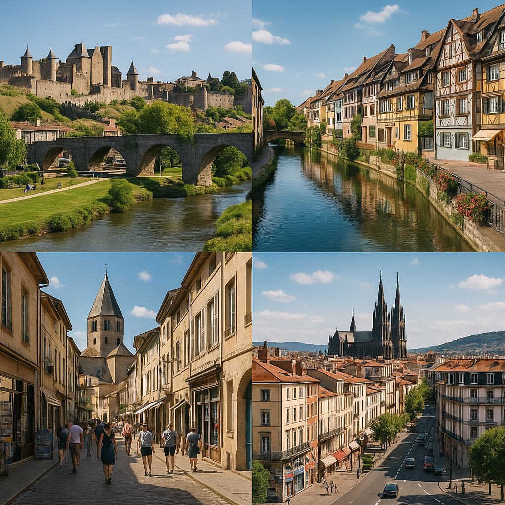 Villes françaises en C