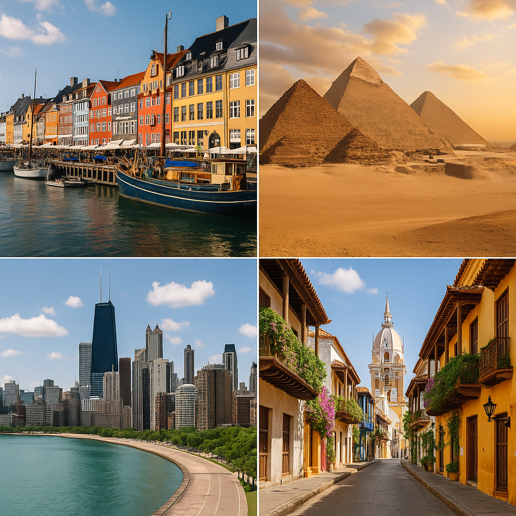 Villes internationales en C