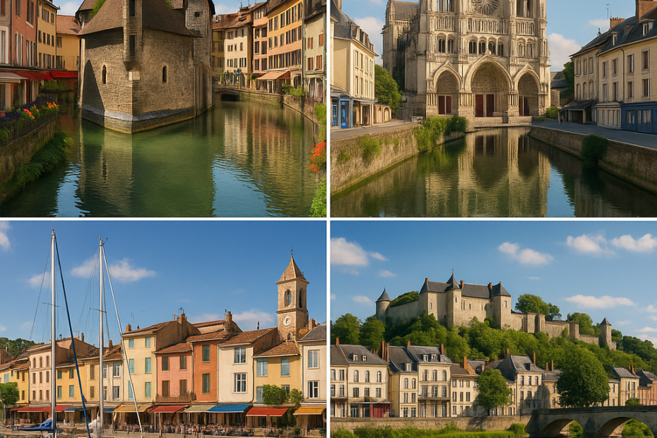 Villes françaises en F