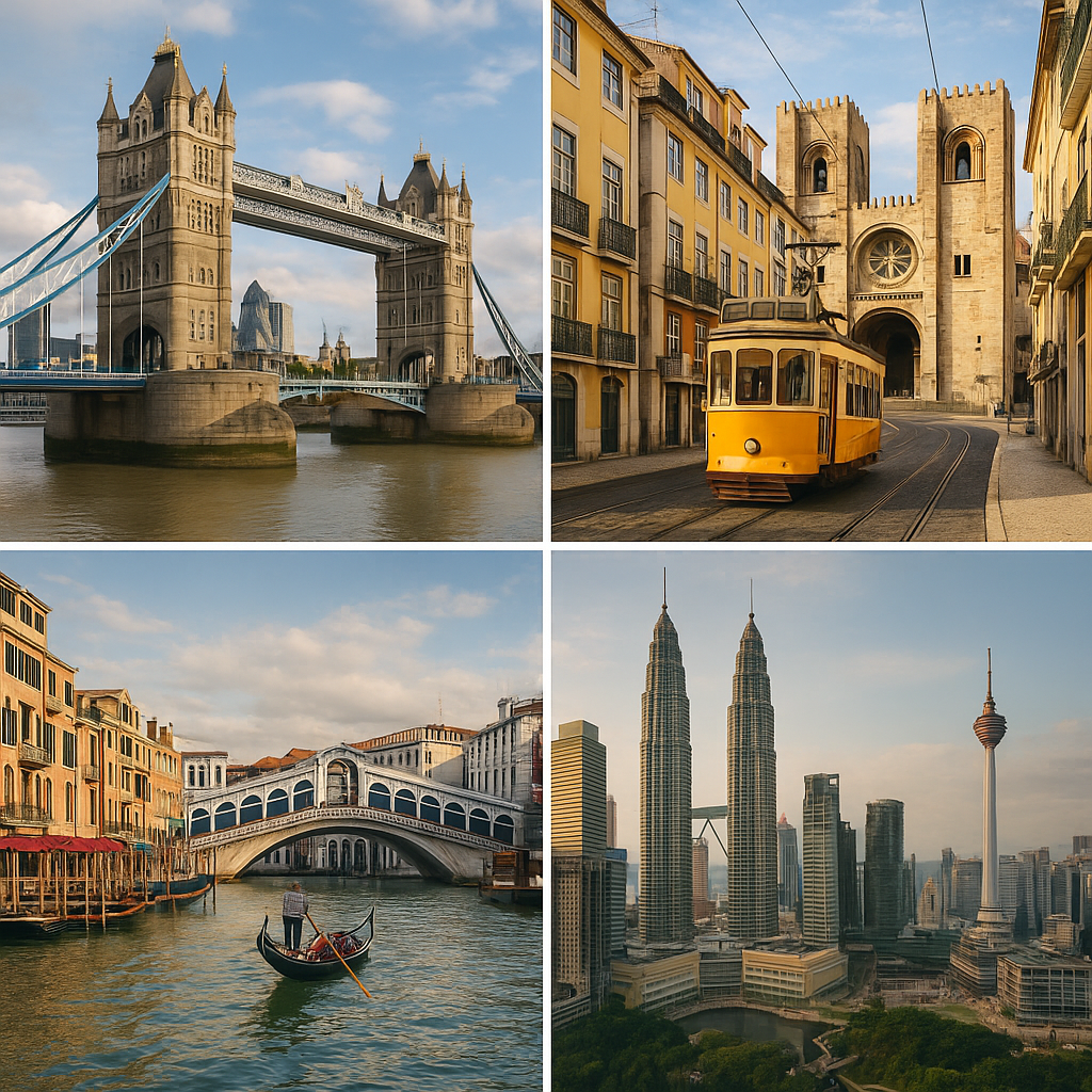 Villes internationales en L