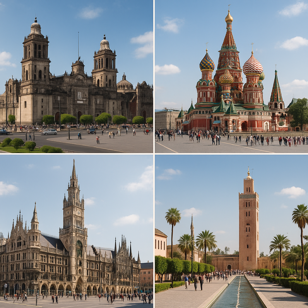 Villes internationales en M