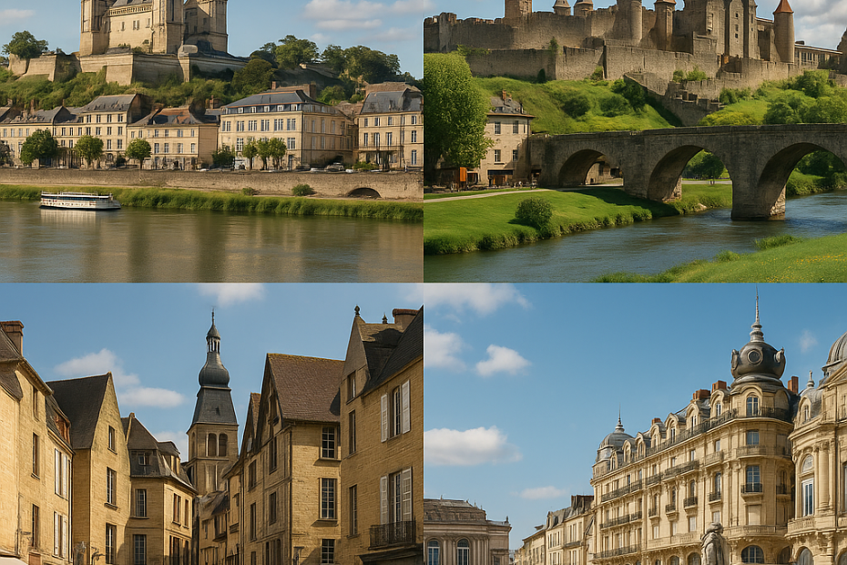 Villes françaises en S