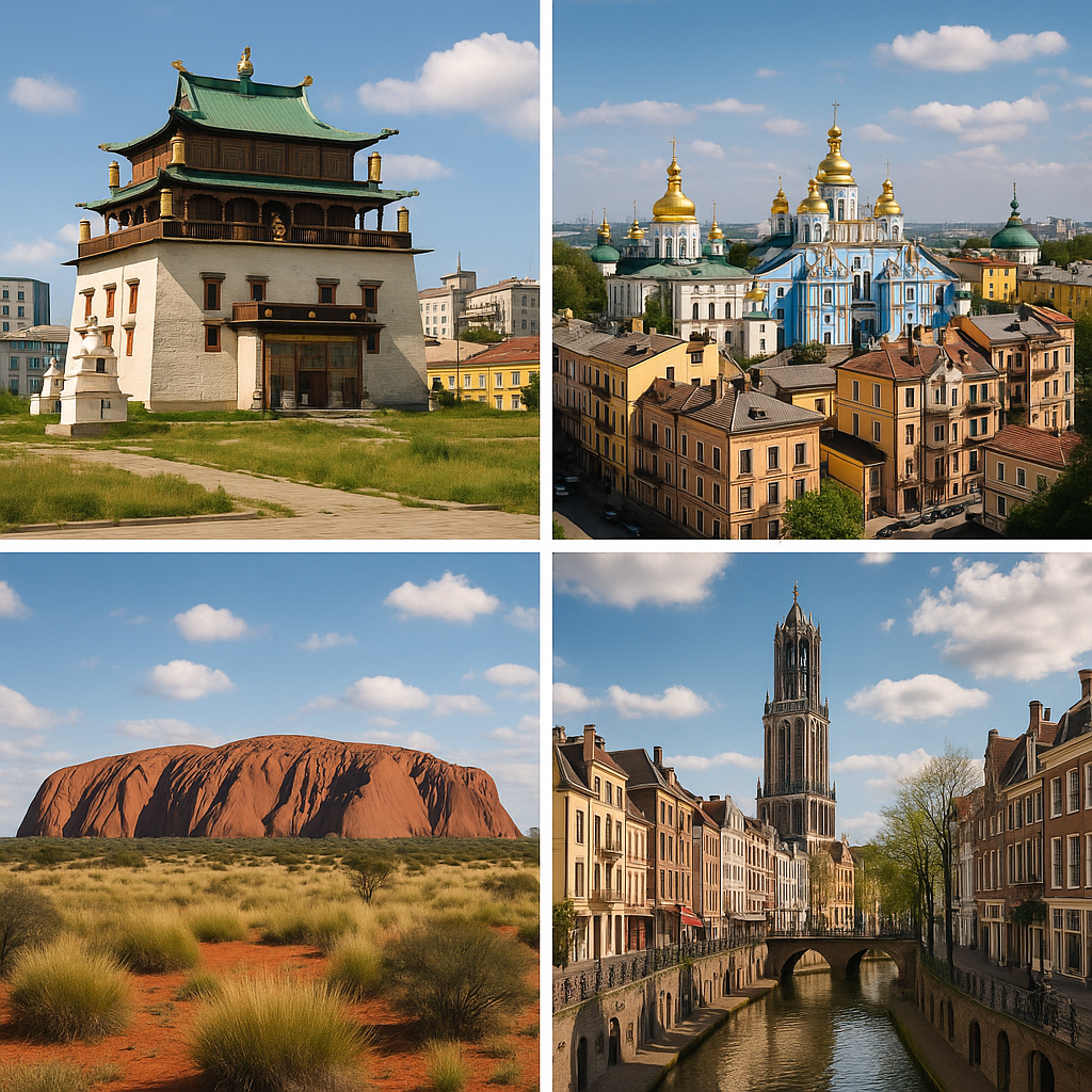 Villes internationales en U